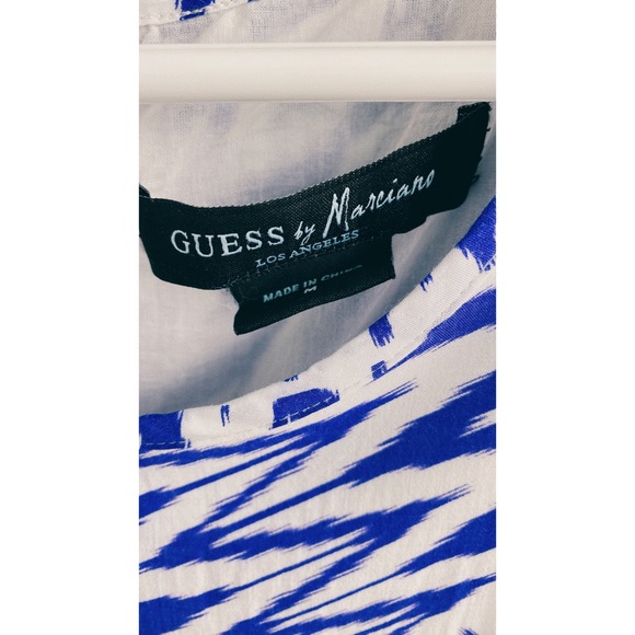 Guess blue and white dress - Picture 2 of 3